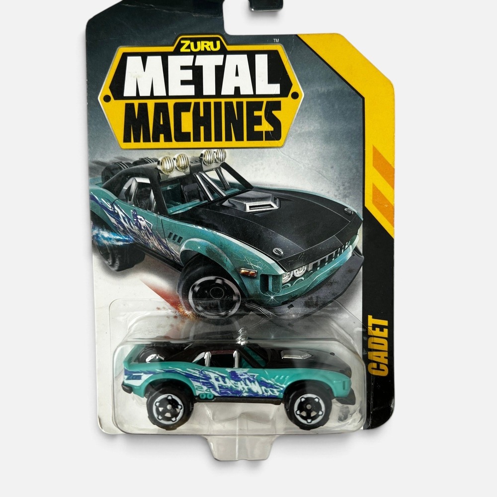 ZURU Metal Machines Cadet Diecast Car Teal Green 1:64 Toy New Sealed